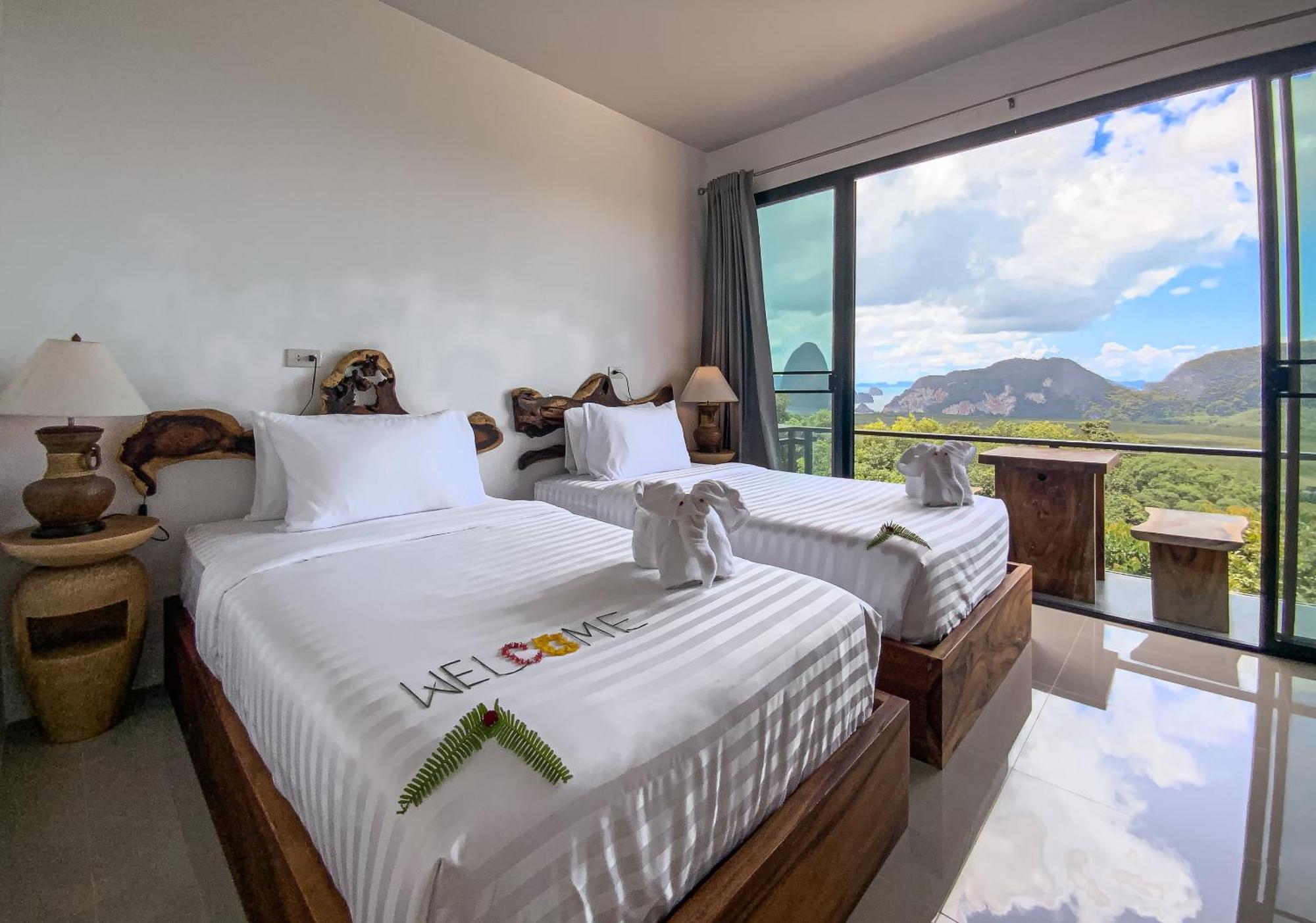 Samet Nangshe Goodview Hotell Takua Thung Eksteriør bilde